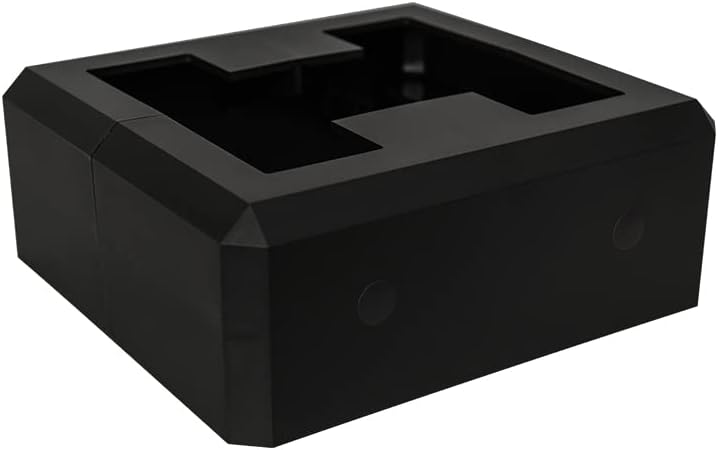 AlumaBase ® لأغطية الشرفات / المظلات المصنوعة من الألمنيوم (أسود) - Image 5